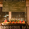 Mr.BRAUN’s&nbsp;SMOOTHIE&nbsp;BARは「おいしいのヒミツ7ヶ条」を提唱しています

