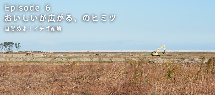 復興最中の山元町・太平洋沿岸の風景