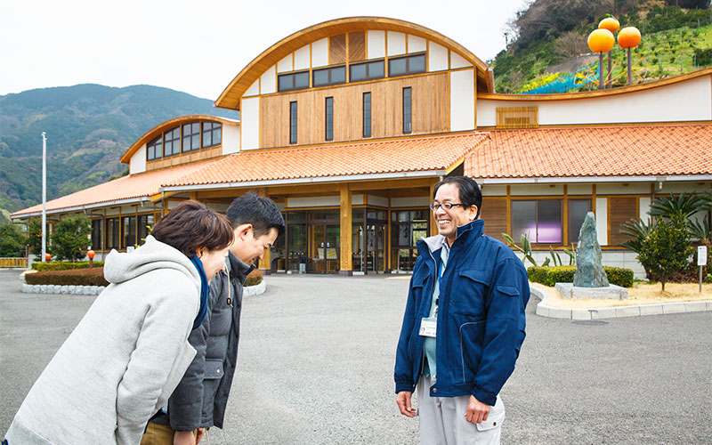 中田所長に挨拶。よろしくお願いします！