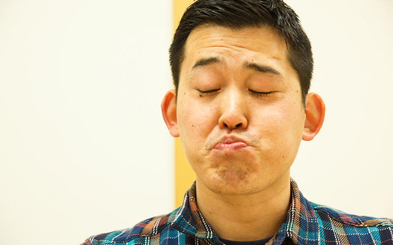 さらなるおいしさにぐうの音もでないM記者