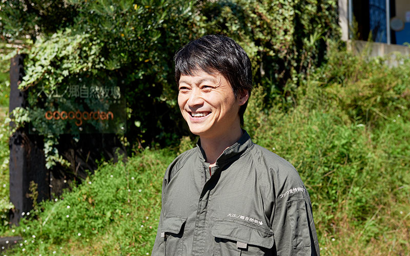 笑顔で迎えてくださった小原さん